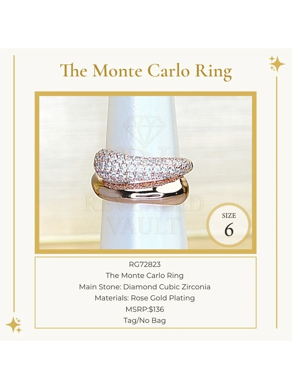 The Monte Carlo Ring - Size 6 - OG